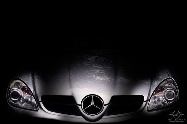 shooting mercedes slk personnalisé