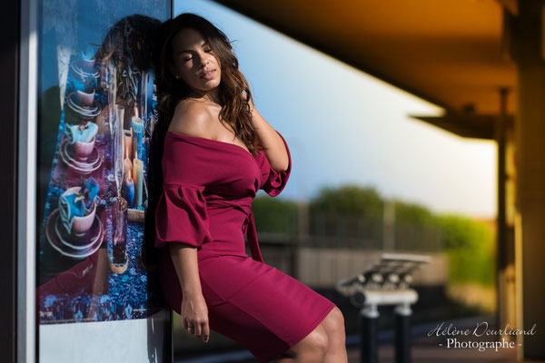 shooting photo en extérieur dans une gare en Yvelines