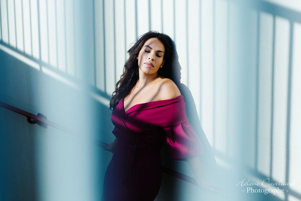 shooting photo femme en extérieur