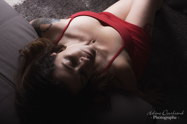 Portrait féminin valorisant l'estime de soi