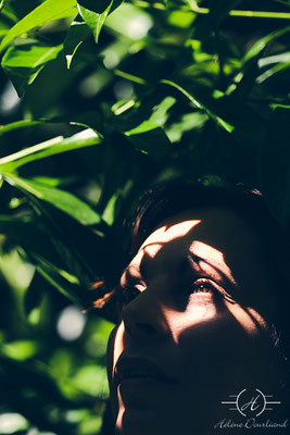 shooting femme dans la nature