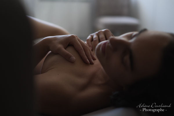 portrait d'une femme en couleur