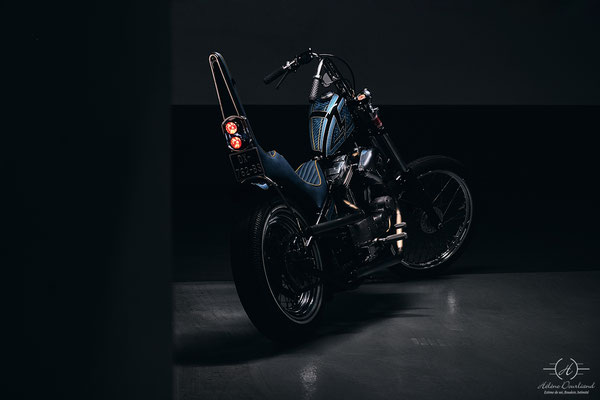 ambiance dramatique shooting moto