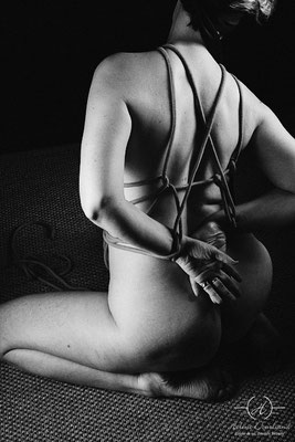 Séance Photo Shibari : Élégance et Harmonie des Corps