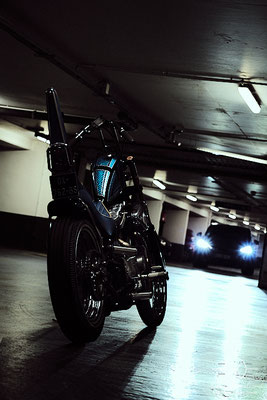 ambiance parking shooting sur-mesure moto