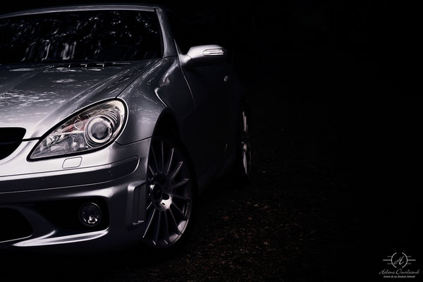 shooting mercedes slk