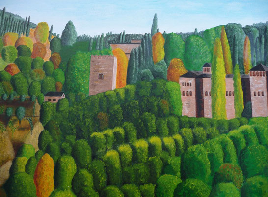 Alhambra, 2013  50x70 In privébezit