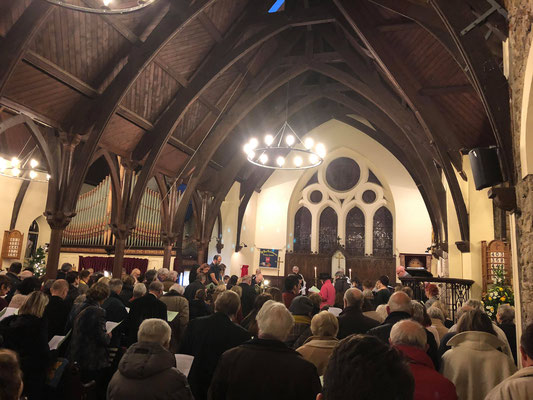 Carol Service du 23 Décembre 2017 (Photo: G. Le Creurer)