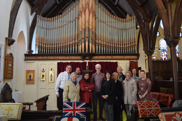 Visite de la classe d'orgue de l'Université Duquesne de Pittsburgh, avec leur professeur, Ann Labounsky. Le 19 Mai 2019
