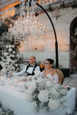 Dîner Mariage Luxe 