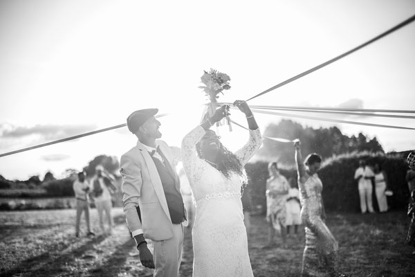 Jeu mariage bouquet