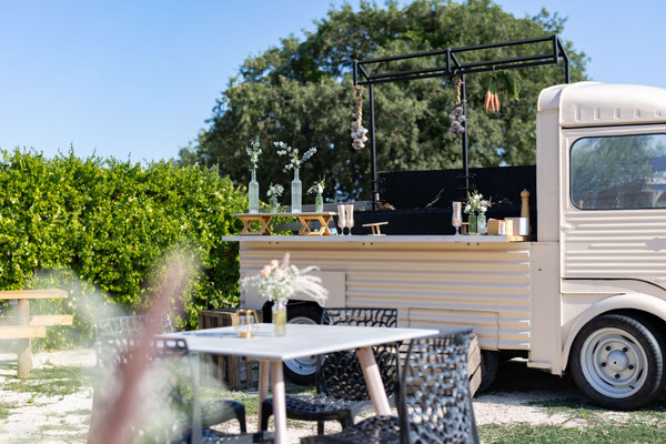 Food truck barbecue Mariage