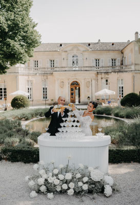 Fontaine Champagne mariage