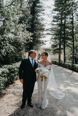 La Mariée et son Papa Cérémonie laïque Provence
