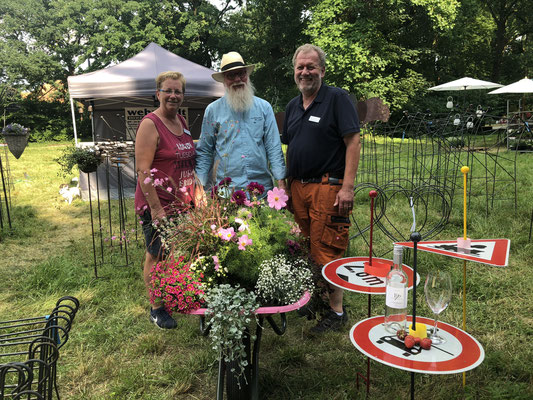 Foto: Petra Schweim - „Gartenzauber im Park“ - Familie Wehrstedt Metallbau GmbH