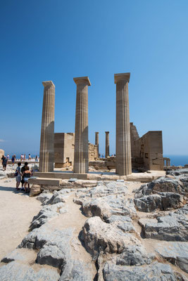 Akropolis Lindos, photo Anna Grünauer