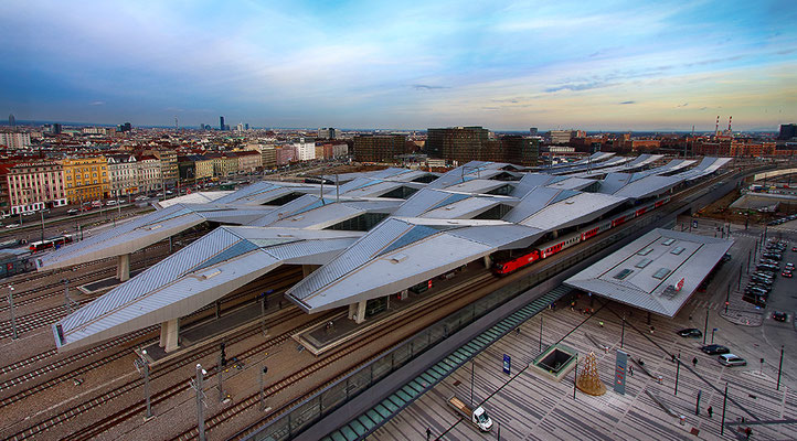 © Maria Bein, Wien, Hauptbahnhof