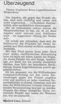 Wetterauer Zeitung vom 30. Januar 2019