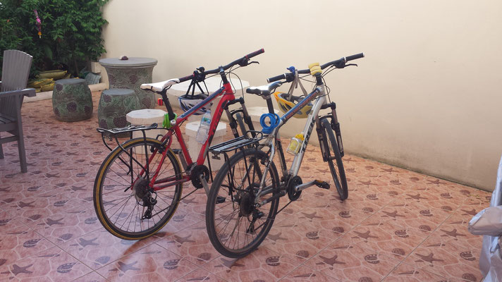 Die Fahrräder von Velo Thailand
