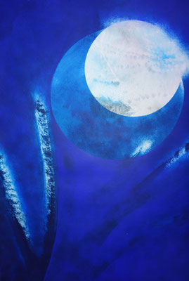 Moonlight 100 x 70 cm Acryl auf Karton