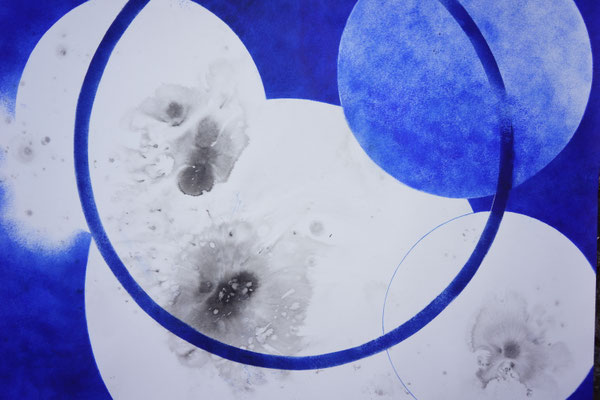 Kappa 70 x 100 cm Acryl/Acryltusche auf Karton