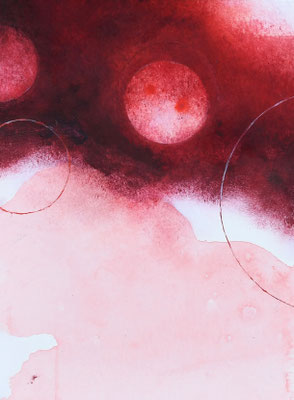Mars III 35 x 25 cm Acryl auf Karton