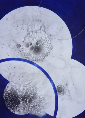 Mega I 100 x 70 cm Acryl/Acryltusche auf Karton