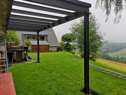 metallisch 23 Balkon erweiterung