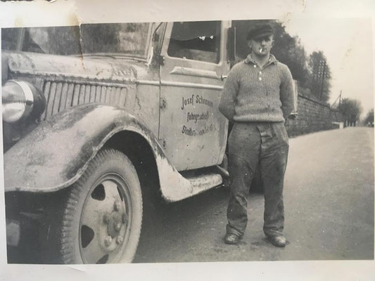 Josef Schramm im Jahre 1940