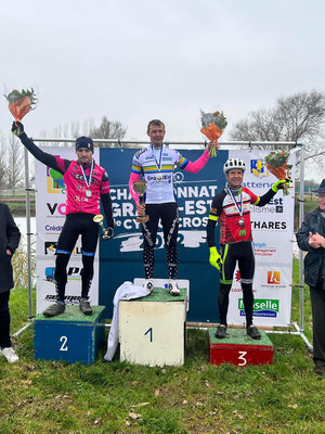 Championnat Grand Est de Cyclo-cross - Cattenom (57)  Jérémy Bolli 3éme