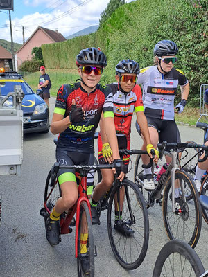 Lucien Rossi et Hugo Hirth - Prix de Rougemont Le Château (90) FSGT Route - 25 août 2024