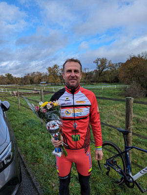 Jérémy Bolli - 1er Master - Cyclo-cross du Cycle Golbéen - Golbey (88) - 19 novembre 2023