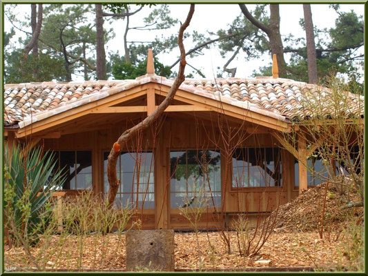 Belle maison en bois style "Bartherotte" en bordure de la conche (Cap Ferret) 