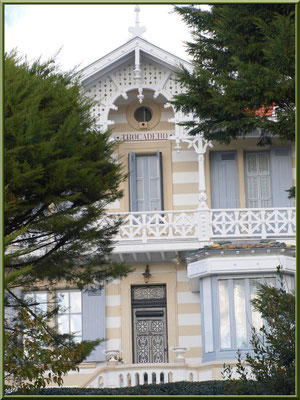 La villa "Trocadero" en "Ville d'Hiver" à Arcachon