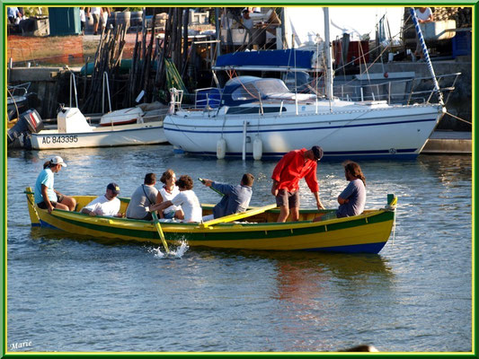 Pinassotte sortant du port