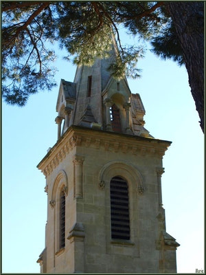 Eglise Saint-Eloi, le clocher, Andernos-les-Bains (Bassin d'Arcachon)