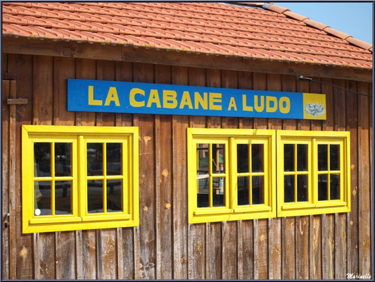 "La Cabane à Ludo" au Port du Canal à Gujan-Mestras (Bassin d'Arcachon)