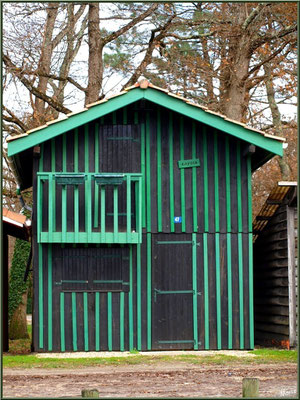 Cabane 47 "Kayola" au port de Biganos (Bassin d'Arcachon)