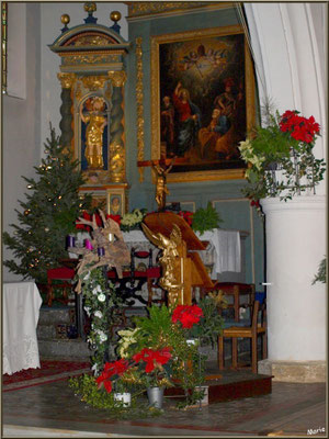 Décoration préchoir Noël 2012