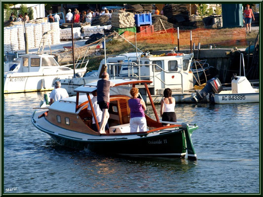 Pinasse entrant au port