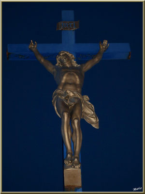 La statue Christ, en pleine nuit enjuillet 