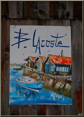 Fresque sur une cabane 