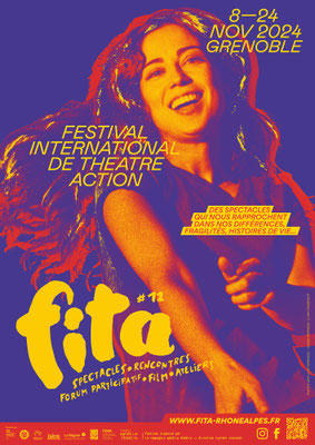 Visuel de l'affiche du festival FITA 2024