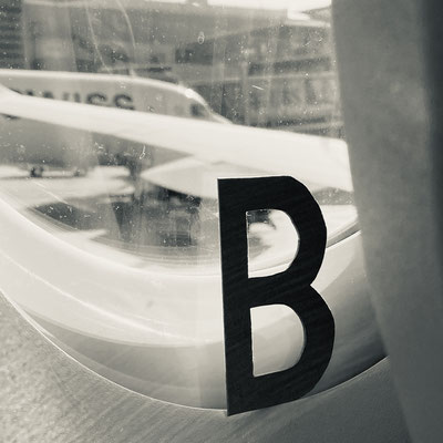B on the Road - On the Plane – Photography, 2023