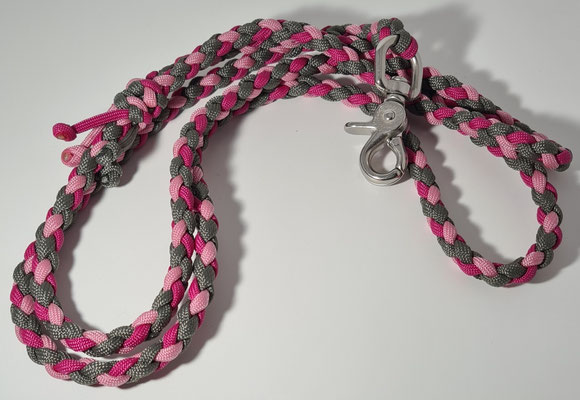 Leine geflochten, 3färbig, 8mm