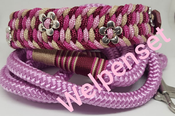 Leine 10mm Tau, Halsband Typ2 3cm