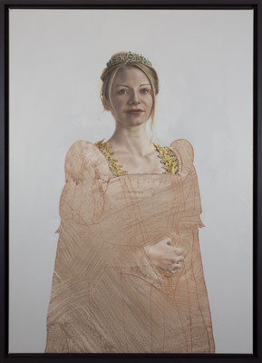 Julia, 2022, Öl auf Leinen 85x60cm, 