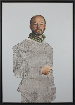King Christoph, 2022, Öl auf Leinen 85x60cm, 