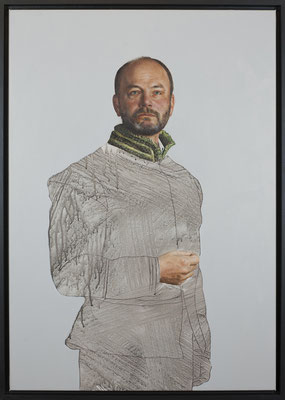 King Christoph, 2022, Öl auf Leinen 85x60cm, 2900€