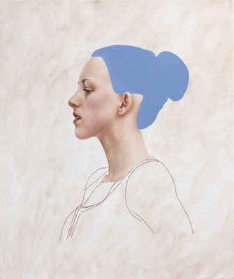 Luci, 2020, Öl auf Leinen 60x50cm, 